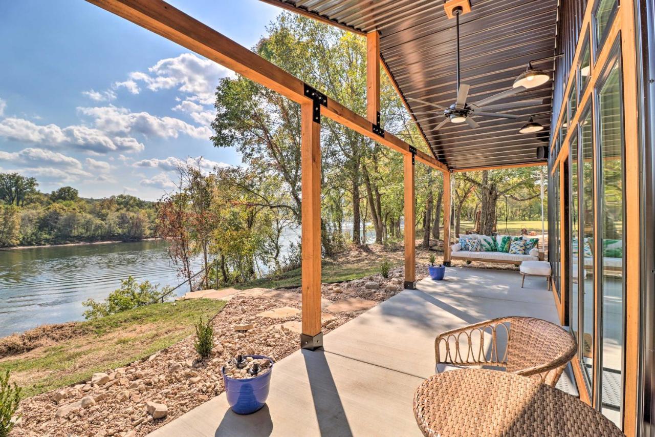 Modern Norfork House With Patio On White River! المظهر الخارجي الصورة